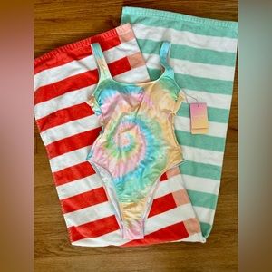 Target Stoney Clover Ln tie dye swimsuit